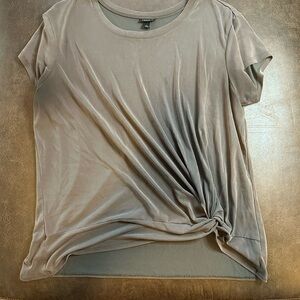 Mauve Tie Bottom Torrid Shirt